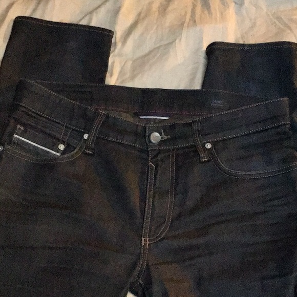 mavi white edge jeans